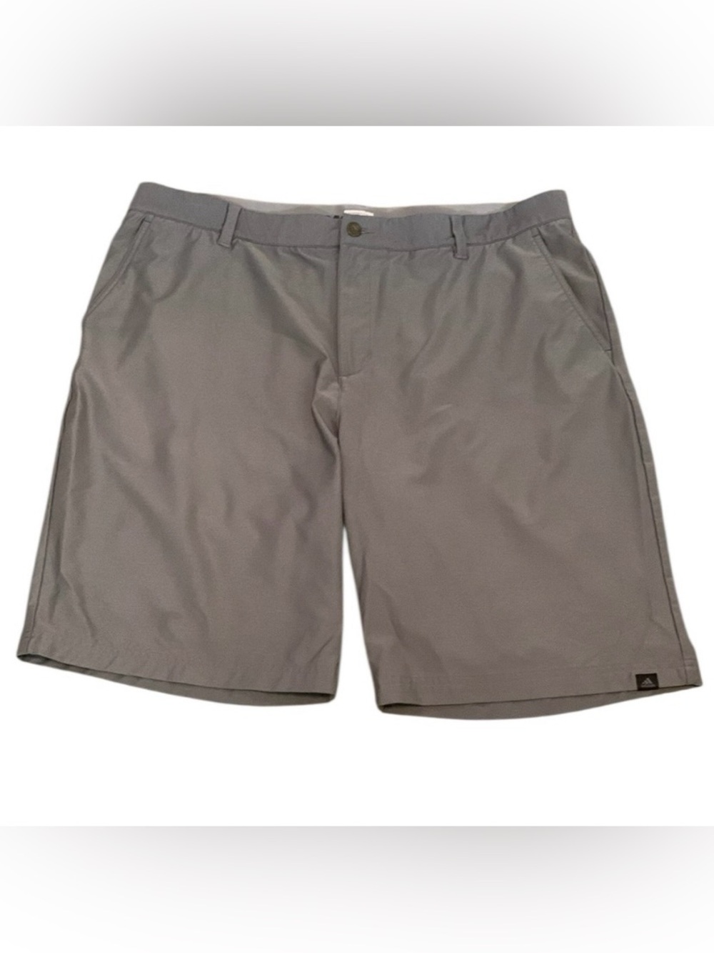 Adidas Gray Golf Shorts Men’s Size 42 Pockets Performance Athletic Summer